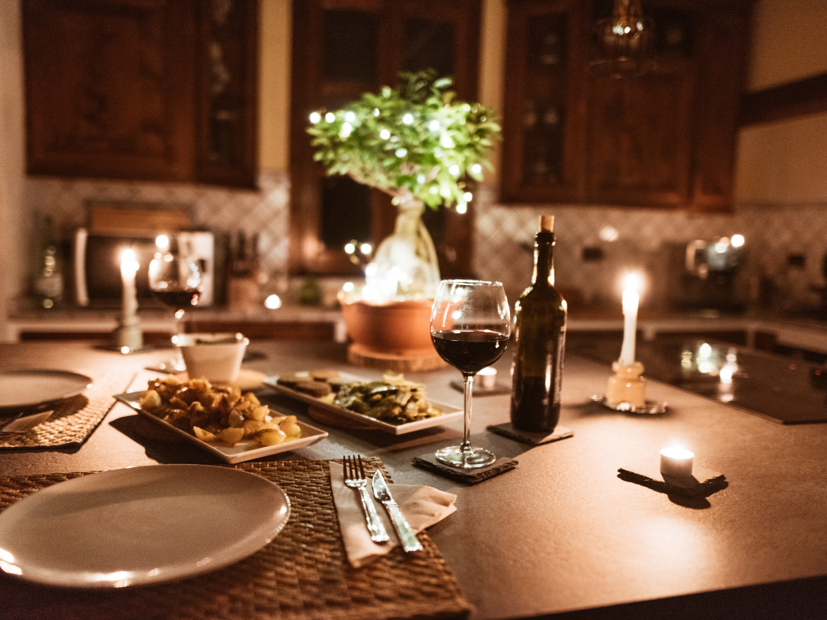 Stay at Home Date Night Meals with Barbecue at Home