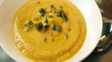 Smoked Butternut Squash Soup recipe from the experts at Barbecue At Home