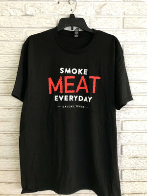 Smoke Meat Everyday T-shirt BBQ Gifts from Barbecue At Home